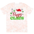 thumbnail image 3 of Inktastic Pappy Claus with Christmas Santa Hat and Snowflakes T-Shirt, 3 of 5