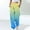 Blue, variant on Sakmal Sweatpants for Women Wide Leg Joggers Pants with Pockets Graphic Spring Blue Womens Joggers L