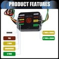 thumbnail image 4 of Unique Bargains 1 Set Vehicle 4-Pin Trailer Wiring Harness Kit for Subaru Forester Black, 4 of 7