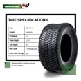 thumbnail image 2 of YOSITiuu Set 2 20x10-10 20x10x10 Lawn Mower Cart Turf Tires /4 ply w/Warranty, 2 of 5