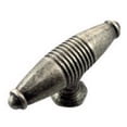 thumbnail image 1 of MNG Hardware MG-13311 Antique Silver Striped Egg Knob, 1 of 1