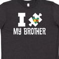 thumbnail image 4 of Inktastic Autism I Love My Brother Awareness Support Youth T-Shirt, 4 of 5