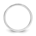 thumbnail image 2 of 14K White Gold Ring Band Diamond Round, Size 7, 2 of 3