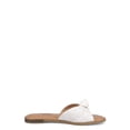 thumbnail image 2 of Chaps Women’s Knot Slide Sandal, 2 of 5