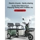 thumbnail image 4 of Triciclo eléctrico para adultos, transporte para personas mayores, niños, uso doméstico, mini scooter, ocio para tres personas, 4 of 5