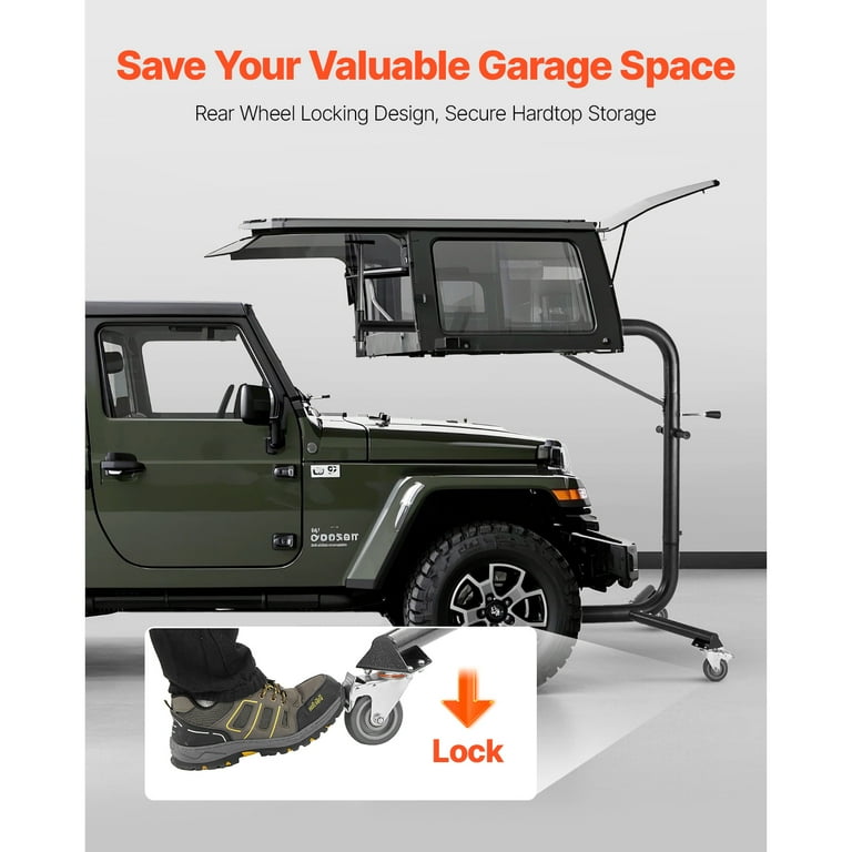POFENZE Hard Top Carrier For Jeep Wrangler YJ TJ JK Curacao