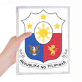 thumbnail image 1 of Philippines Asia National Emblem Notebook Loose Diary Refillable Journal Stationery, 1 of 3