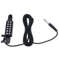 thumbnail image 3 of Durable 12 Sound-hole Metal Pickup con Cable de 3M de Alambre para 38-41inch Piezas de Altavoces de Guitarra Acústica Sunnimix Pastilla de sonido de 12 hoyos, 3 of 7