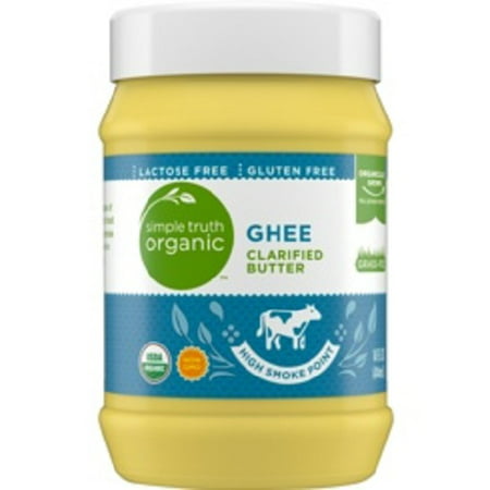 Simple Truth Organic Grass-Fed Ghee Clarified (Best Grass Fed Butter Brands)