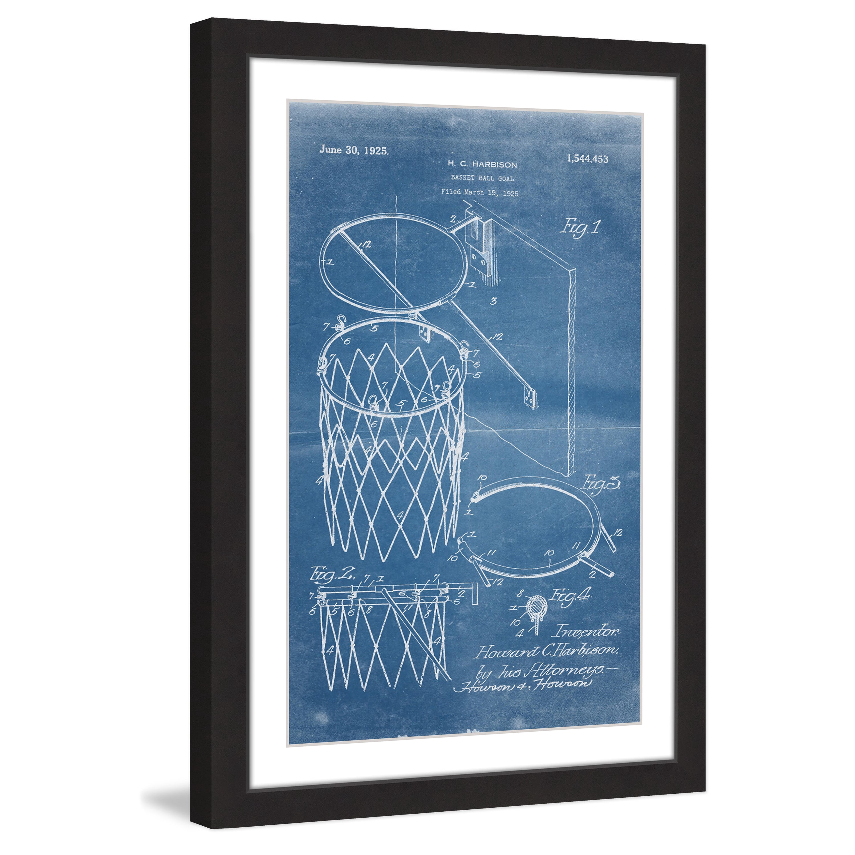 Marmont Hill Sports Abstract Drawings Framed Art Prints, by Steve King
