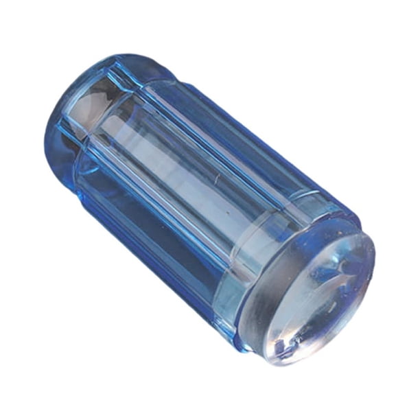 Minnieouse Nail Art Stamper Estampado de transferencia transparente Manicure Print Scraper Decoración de raspado para el hogar con mango Type1 NO1