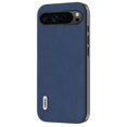 thumbnail image 1 of ABEEL For Google Pixel 9 Pro Case Litchi Textured Cowhide Leather Coated TPU+PC Phone Cover - Blue, 1 of 3