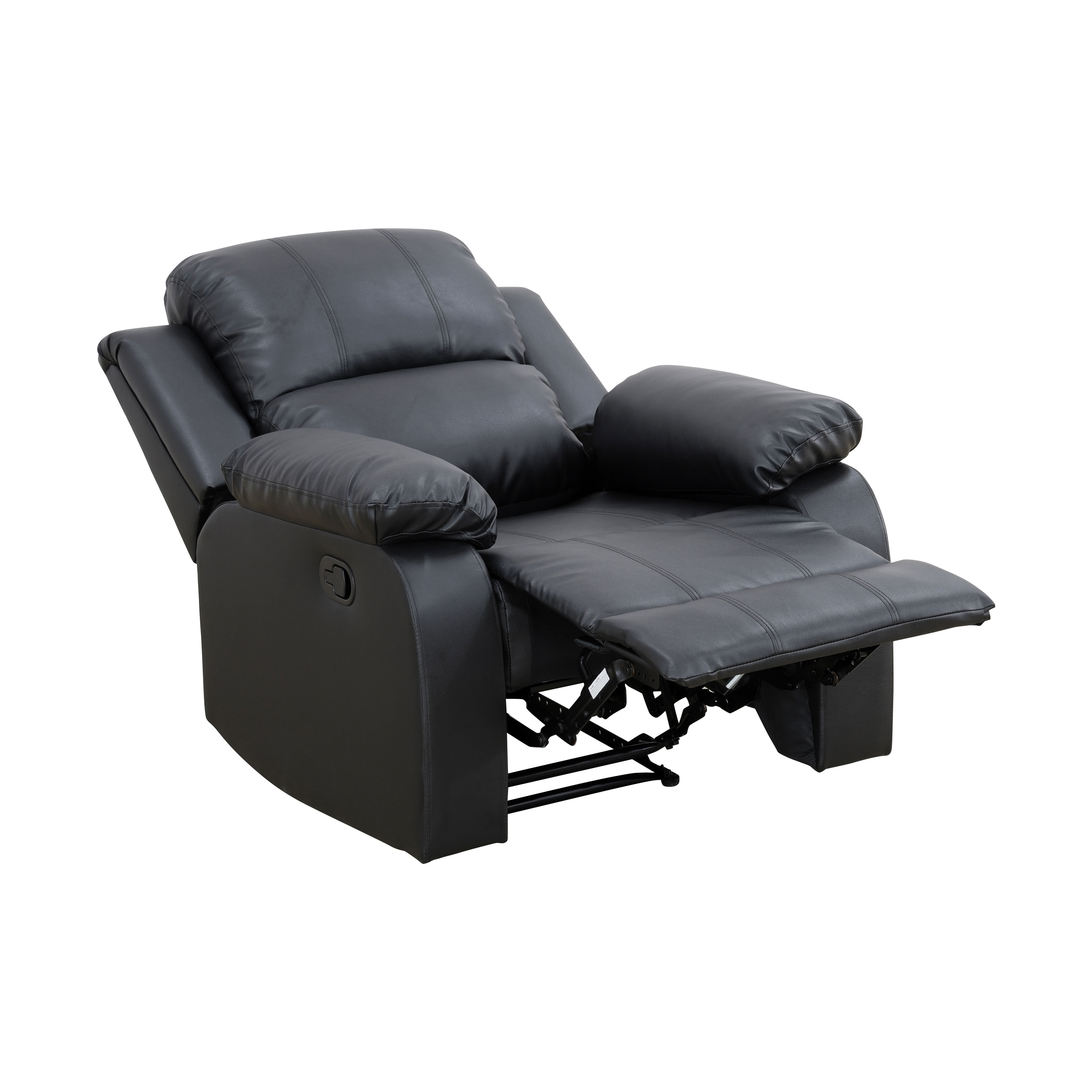 MAYEERTY Recliner Chair, Breathing Leather Recliner for Living Room Bedroom