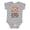 AC-Heather Grey, variant on Aunt and Uncle Love Me Niece Bear Boys or Girls Baby Bodysuit