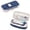 Navy, variant on Big Capacity Pencil Case, Special Cute Aesthetic Pencil Pouch Cases | Big Stationery Pencil Case Bag Green