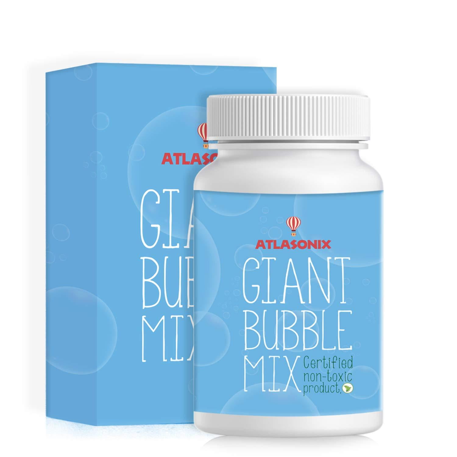 Atlasonix Giant Bubbles Mix Makes 7 Gallons of Big Pure Bubble
