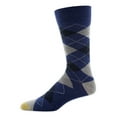thumbnail image 4 of GOLDTOE Men's Dress Argyle Crew Socks, Multicolor, 4 of 4