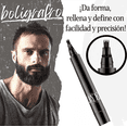 thumbnail image 4 of Bolígrafo Para Barba Bigote Cejas Jye 3 Pzas Original Bolígrafo de cuatro puntas, 4 of 8