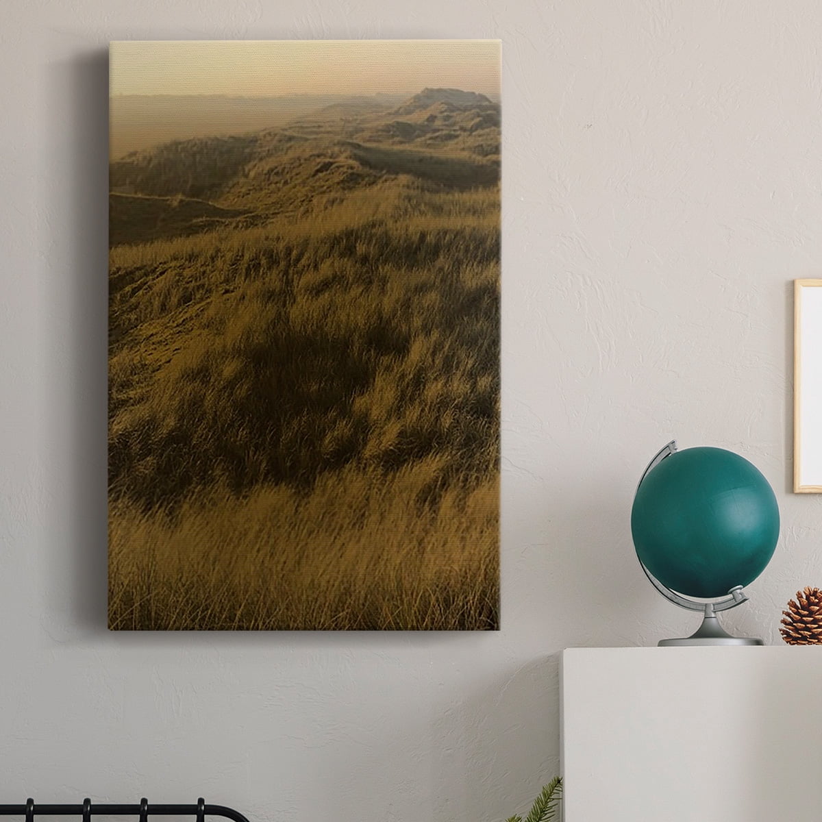 Golden Fog I Premium Gallery Wrapped Canvas - Ready to Hang