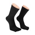 thumbnail image 5 of Unique Bargains  1 Pair Five Toe Socks Comfortable Warmth Socks for Women Black, 5 of 6