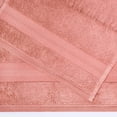 thumbnail image 3 of BNM Turkish Cotton Heavyweight 3 Piece Towel Set, Coral, 3 of 5