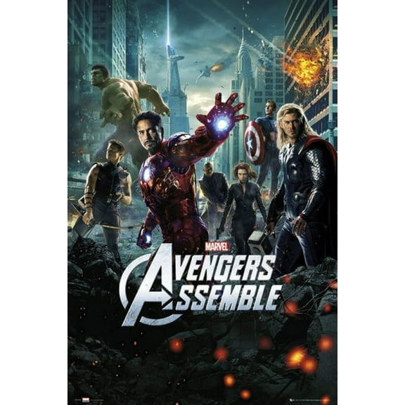 The Avengers - One Sheet 24x36 Poster Poster (24 x 36)