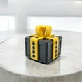 thumbnail image 2 of The Annoying Gift Box - The Full Size Viral Gift That Adds a Twist to Your Celebrations! (Black/Gold), 2 of 8