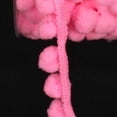 thumbnail image 2 of The Ribbon People Pink Feather Pom-Poms Craft Trim .875" x 44 Yards, 2 of 2