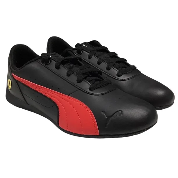PU & MA Scuderia Ferrari Neo Cat Motorsport Shoes Mens 9.5 Black Red 307812 01