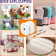 thumbnail image 4 of 3 Rolls JellyRoll Batting Strips for Rugs, Accessories Sasher Tool, 4 of 4