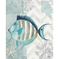 thumbnail image 3 of Medley, Elizabeth 15x18 Black Modern Framed Museum Art Print Titled - Nautical World VI, 3 of 5