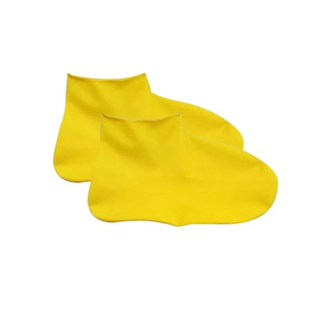 1 Pair Woman & Men High Elastic Disposable Overshoes Rain-water Proof Dustproof Shoes Covers Anti-skid Latex Shoes Covers