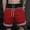 Red, variant on Men's 11" Athletic Shorts Quick Dry Elastic Performance Basketball Shorts with Pockets Navy
