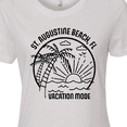 thumbnail image 4 of Inktastic Summer Vacation Mode St. Augustine Beach Florida Women's T-Shirt, 4 of 5