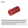 thumbnail image 3 of Resorte de Compresión 3D Unique Bargains 2uds 20mm OD 35mm Largo Rojo, 3 of 6