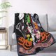thumbnail image 2 of Manta polar de Pesadilla antes de Navidad, súper suave y acogedora, manta de franela ligera y cómoda, manta de felpa cálida para sofá, cama, 50 x 70 pulgadas, 2 of 5