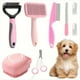 thumbnail image 1 of Juego de 8 Cepillos para el Cuidado de Perros, Juego de Autolimpieza para Mascotas, con Cortaúñas y Limas para Mascotas, Peine, Cepillo de Baño con Champú para Mascotas, 1 of 5