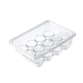 thumbnail image 2 of Boîte de Rangement pour Ufs avec Couvercle et Poignée Élargie Réutilisable Transparente Empilable pour Réfrigérateur Neuf - 12 Compartiments, 2 of 2
