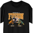 thumbnail image 2 of Dragon Ball Z Gotenks Fusion Adult Black Crew Neck Short Sleeve T-shirt-6XL, 2 of 7