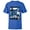 Royal, variant on Marvel Guardians of the Galaxy Volume 3 Tri-Color Panels - Short Sleeve T-Shirt for Kids - Customized-Royal