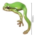 thumbnail image 6 of Callipe Frog Ring Cute Colorful Adjustable Tree Frog Rings Handmade Fun Jewelry Perfect Unique Gift Cute Animal Rings for Beach Summer Party., 6 of 8