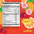 thumbnail image 5 of Wellah Pre-Workout + Creatine Powder (30 Servings) Fruit Punch - 200mg Caffeine, 3g Creatine Monohydrate, 5g Citrulline Malate, Pre-Workout with Creatine Supplement, 5 of 5