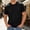 M10-Black, variant on Mens Tops Summer Round Neck Loose Fit Ice Silk Short Sleeve Stretch Breathable Cool And Breathable T Shirt Retro Wear 2Xl Navy