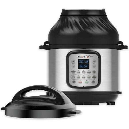 

Instant Pot Duo Crisp 11-in-1 Air Fryer Electric Pressure Cooker Combo 8 Quart (Restored)