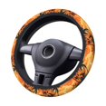 thumbnail image 2 of Logiee Tropical Sunset Paradise Print Breathable Elastic Steering Wheel Cover, Non-Slip Stretch Steering Wheel Protector,Universal 15 Inch Fit Auto, Suvs, Truck, 2 of 6
