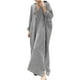 thumbnail image 1 of Vestidos Para Mujer Casual Maxi Vestidos Moda Algodón Rayas Solapa Suelta Irregular Cárdigan Vestido Odeerbi  ODB138699, 1 of 8