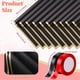 thumbnail image 5 of 100 Sheets Black Flower Wrapping Paper Gold Edge Bouquet Accessories,23 Inch Florist Floral Bouquet Supplies, 5 of 5