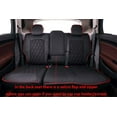 thumbnail image 4 of EKR Custom Fit Envision Car Seat Covers for Buick Envision 2021 2022 2023-Full Set Airbag Compatible Leatherette Car Seat Cushion (Black with Red Trim), 4 of 5