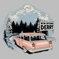 thumbnail image 2 of Mens It: Welcome to Derry Now Entering Retro Sign T Shirt, 2 of 5