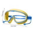 BFYSFBAIG Children's Large Frame Swimming Goggles and Fog Goggles ...